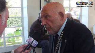 Sir Stirling Moss  audio interview at Goodwood Revival 2016 [upl. by Naneik]