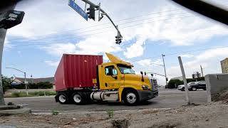 Long Beach Port Drayage Trucks [upl. by Lockhart]