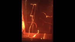 Second stage combustion inside a bubbling fluidized bed [upl. by Angadreme]