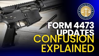 ATF Form 4473 Confusion [upl. by Dace]