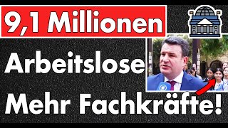 91 Mio Arbeitslose amp die Regierung sucht Fachkräfte in Indien Täglich grüßt der Gedanken💩 der ARD [upl. by Buine]