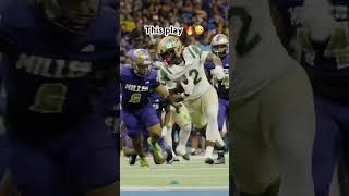 Desoto vs Miller CHECK OUT THIS GREAT PLAY 🔥😳youtubeshorts [upl. by Haik]