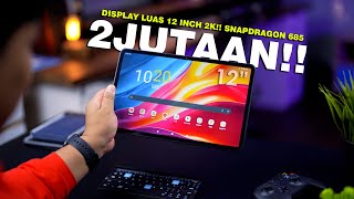 Tablet LAYAR LUAS 12 Inch Makin MURAH 🔥Chipset Snapdragon 685 Cuma 2JUTAAN NOne NPad Ultra [upl. by Brooks]