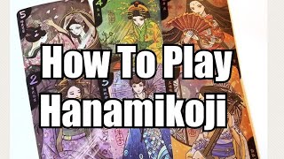 How to Play Hanamikoji Tutorial  Chairman of the Board [upl. by Dilly]