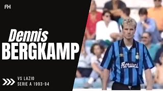 Dennis Bergkamp ● Skills ● Lazio 00 Inter ● Serie A 199394 [upl. by Veno153]