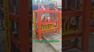 brick laying machine concrete hollow block moulding machine CHB block maker 6 8 inch blocks chb [upl. by Rehpotsihc]