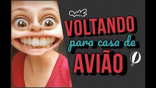 Voltando pra casa de avião humordaana VÍDEO ORIGINAL [upl. by Marten]