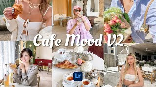 Cafe Mood V2  Lightroom Mobile Preset Android iOS  Free Download DNG amp XMP  Korean Style Food [upl. by Dulsea]