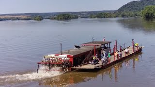 Potensic ATOM FIRST FLIGHT over water ✈️ 3Axis Gimbal Drone Millersburg PA Ferry ⛴️ ￼River Front [upl. by Granese]