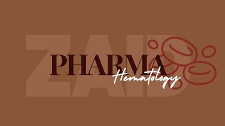 PharmacologyHematoloAntiplateletampFibrinolytic drugs [upl. by Legim104]