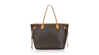 Louis Vuitton Monogram Neverfull MM NM [upl. by Enajharas]