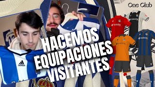 HACEMOS LA EQUIPACIÓN VISITANTE PARA LA REAL SOCIEDAD [upl. by Aerdnod]