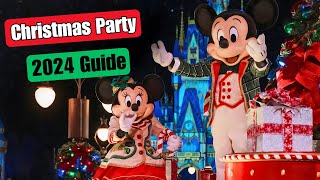 Mickey’s Very Merry Christmas Party Guide 2024 New Food Merch and More  Disney World [upl. by Ijneb]