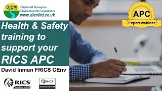 Health amp Safety training to support your RICS APC [upl. by Ernesto]