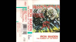 Cassette Iron Maiden  The Number Of The Beast  Side 1 HQ Audio [upl. by Anaila]