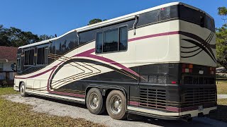 I bought a 20 year old Newell Coach formerly owned by a NASCAR driver [upl. by Oidgime]