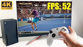 Matchpoint  Tennis Championships Xbox Series X Gameplay FPS Test Review [upl. by Na768]