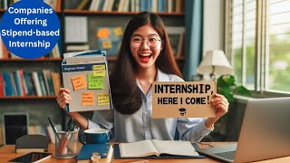 Stipendbased Internship Opportunities for College Students and Graduates at Software Companies [upl. by Anilys]