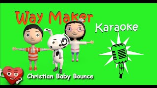 Way Maker Karaoke Kids Version  Worship Song for Children  CBB Productions [upl. by Ivetts]