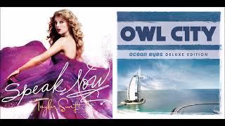 Enchanted Twilight  Taylor Swift vs Owl City Mashup [upl. by Eskill]