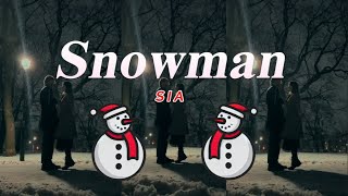 Sia  Snowman [upl. by Ettelracs855]