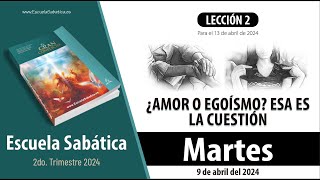 Escuela Sabática  Martes 9 de abril del 2024  Lección Alumnos [upl. by Albin369]