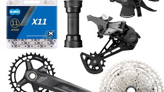 Shimano Deore M5100 11 Speed Groupset Best Budget MTB Groupset [upl. by Rodrick]