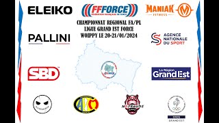 Championnat Grand Est FAPL 2024 SubJuniors Seniors Masters Hommes [upl. by Zetnom540]