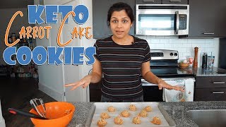 Keto Carrot Cake Cookies Recipe [upl. by Acceb]