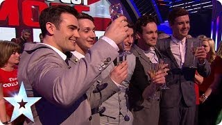 Britains Got Talent winners Collabros reaction  Britains Got More Talent 2014 Final [upl. by Yruam]