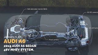 2019 Audi A6 Sedan  48V Mild Hybrid System [upl. by Liana]