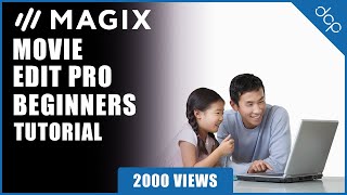 Magix Movie Edit Pro 2019 Beginners Tutorial  Example 2   Edit video  Movie Edit Pro 2019 [upl. by Antonio]