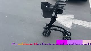 Lightweight wheeled walker ultra quality [upl. by Notsew916]