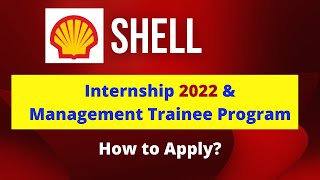 Shell internship and Management Trainee Program 2022  Pakistani Students [upl. by Schweiker]