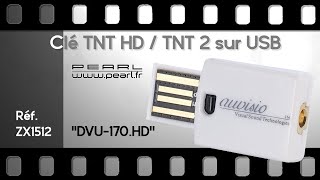 CLE  USB  Tuner TV HD  La télévision HD sur votre PC  PEARLTVFR [upl. by Yolanda609]