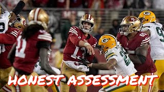 An Honest Assessment of 49ers QB Brock Purdys Performance vs the Packers [upl. by Biagio]