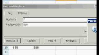 ExcelExpertscom  Excel Tips  Replace The  Character [upl. by Kanor]