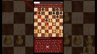 Double Bishop Check Mate Sicilian Defense Smith Morra Gambit Chess GamePlay [upl. by Tomkin]