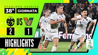 Spezia vs Venezia 21  Lo Spezia vince in rimonta ed è salvo  HIGHLIGHTS SERIE BKT 2023  2024 [upl. by Ellohcin]