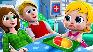 Mommy Daddy Dont Give Up 😿📲🚑  Ambulance Rescue Team 🚨  NEW ✨ Nursery Rhymes For Kids [upl. by Atekal]