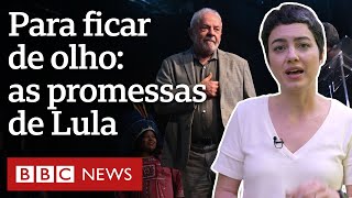 Em 5 pontos promessas de Lula para o eleitor ficar de olho [upl. by Ardnu]