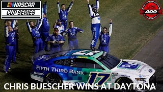 Chris Buescher Wins At Daytona [upl. by Anuayek487]