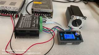 One Axis CNC Controller Testing with NEMA23 Stepper Motor [upl. by Ainotahs]