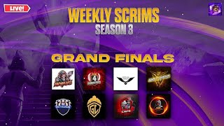 WEEKLY SCRIMS SEASON 3 ✨ BY CHAPADGANJU OFFICIAL 📌 [upl. by Honorine]