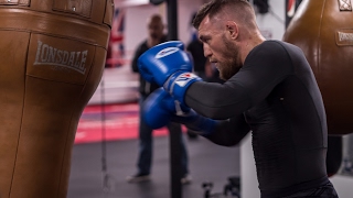 Conor McGregor Working the Bag in Cali TheMacLife [upl. by Easlehc891]