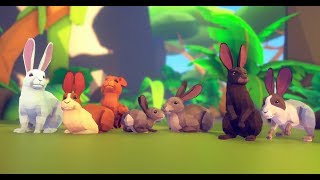 Poly Art Rabbit [upl. by Giesser]