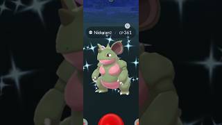 Finally I Got✨Shiny Nidoqueen Form Spotlight Hour in pokemongo [upl. by Wendi408]