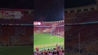 Rocky Top after Sampson TD to give Tennessee 1710 lead vs Florida [upl. by Anatnom]