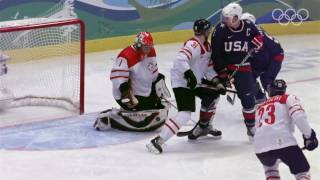 Team USA Highlights  Mens Ice Hockey  Vancouver 2010 Winter Olympic Games [upl. by Nalak79]