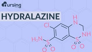 Hydralazine  Apresoline Nursing School Lessons [upl. by Atiroc298]